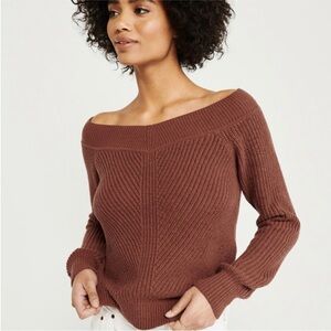 Abercrombie Off the Shoulder Sweater